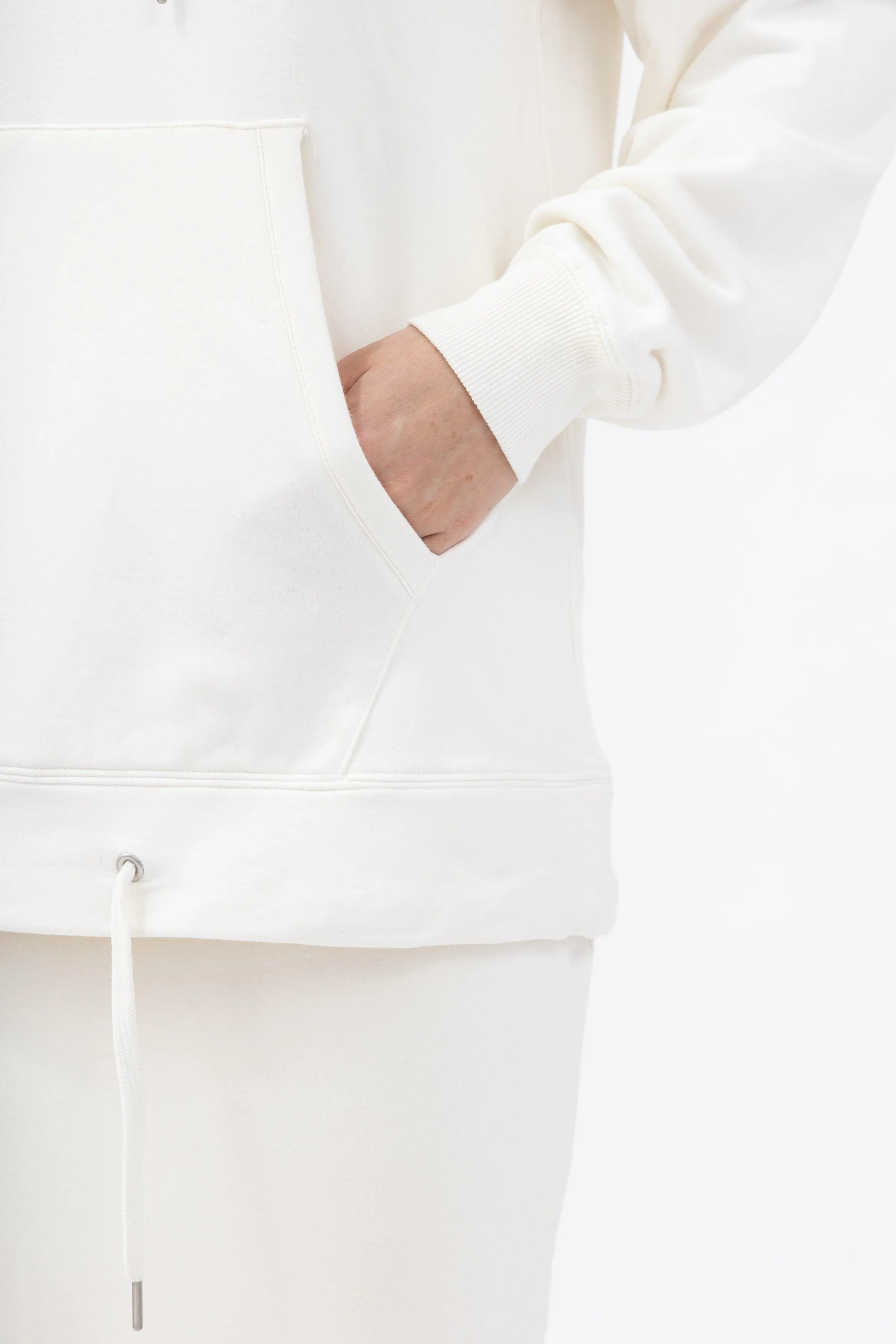 Bamboo Brushed-Back Sweat Oversized Hoodie