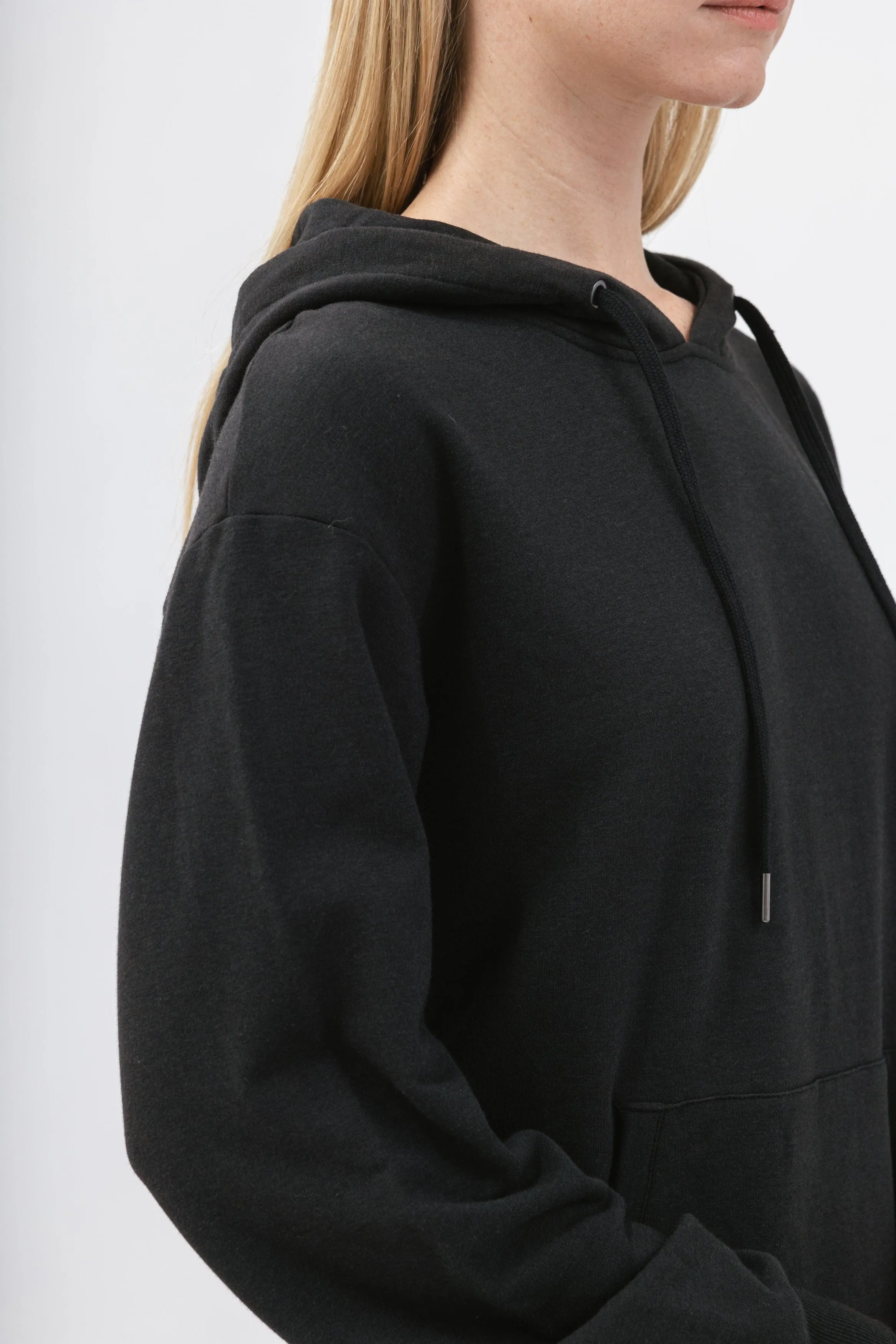 Bamboo Brushed-Back Sweat Oversized Hoodie