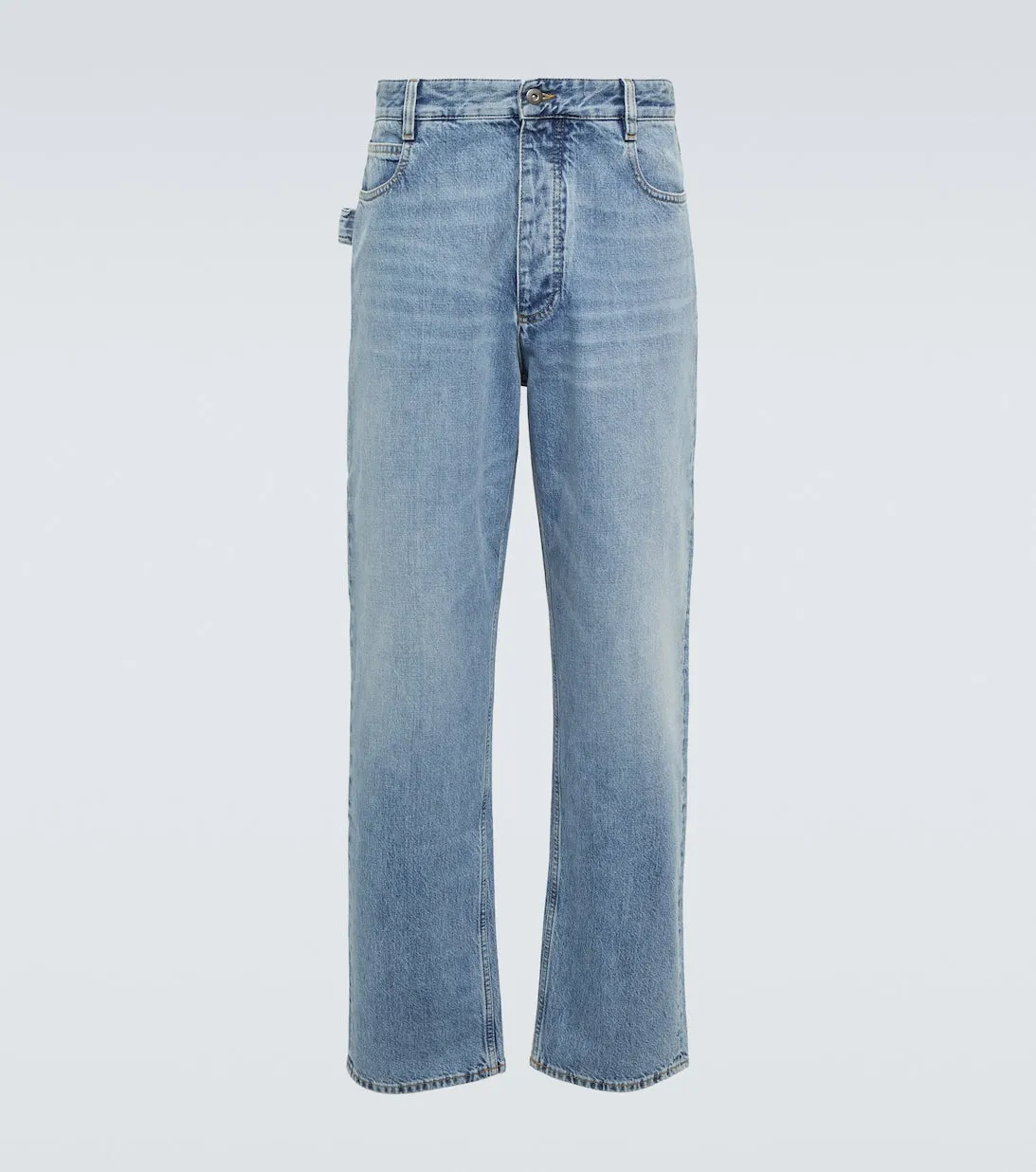 Bottega Veneta wide leg jeans, blue