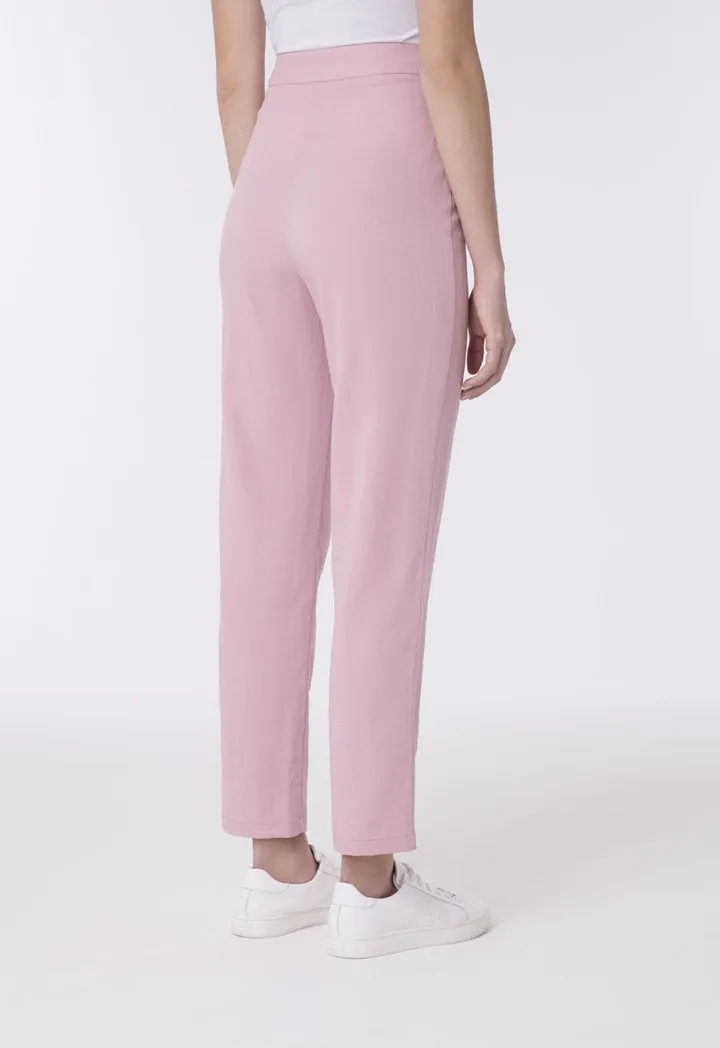 Choice Basic High Waisted Trouser Blush