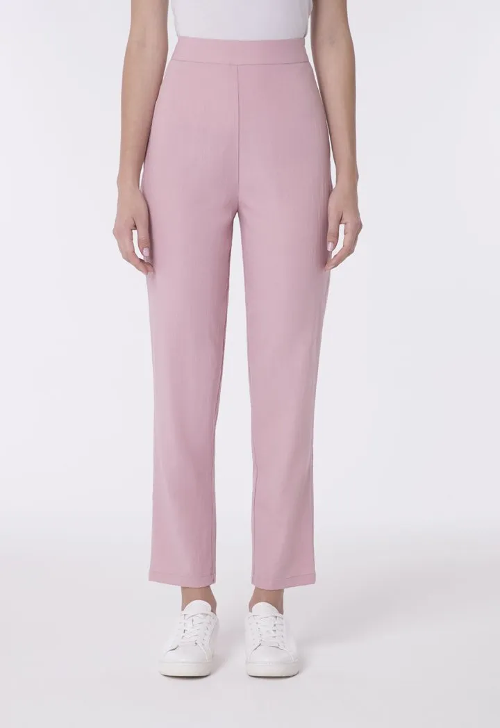 Choice Basic High Waisted Trouser Blush