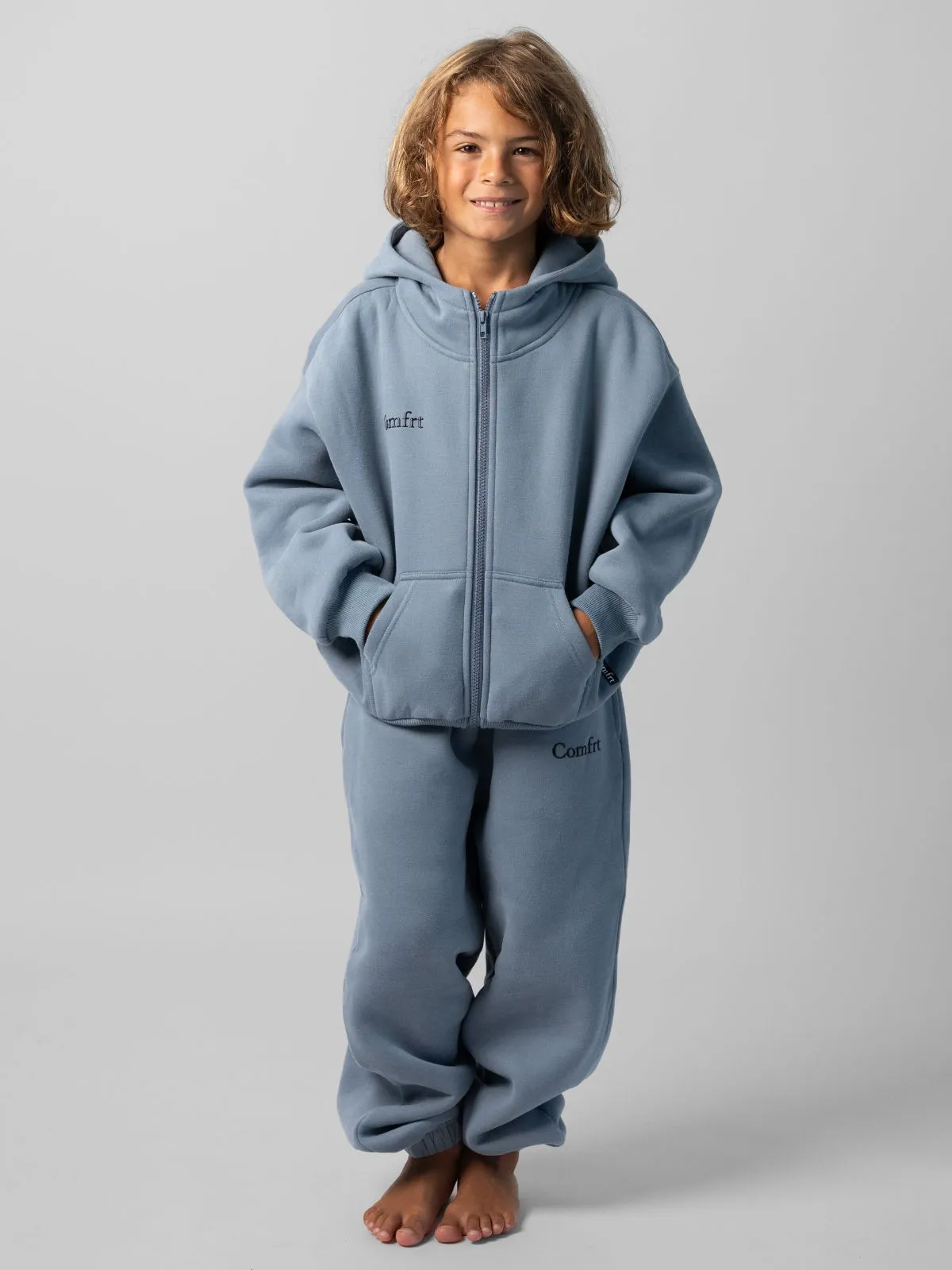 Cloud Zip Kids Hoodie