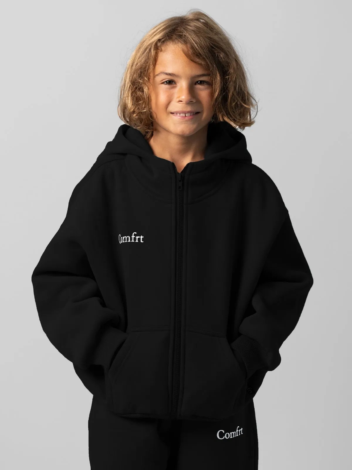 Cloud Zip Kids Hoodie