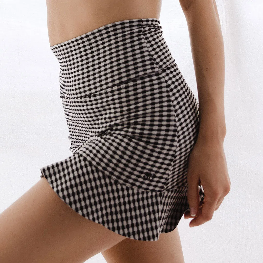 Hamptons High-Waisted Swim Skirt