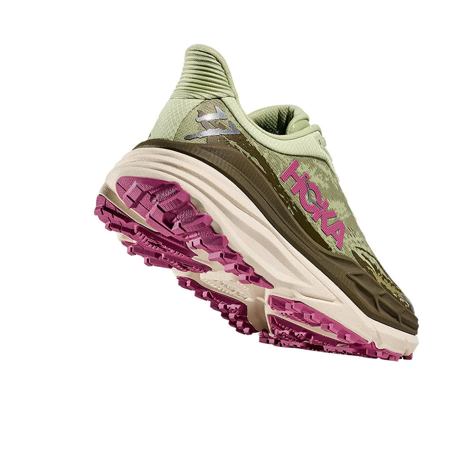 Hoka Stinson 7 | Seed Green / Beet Root | Womens