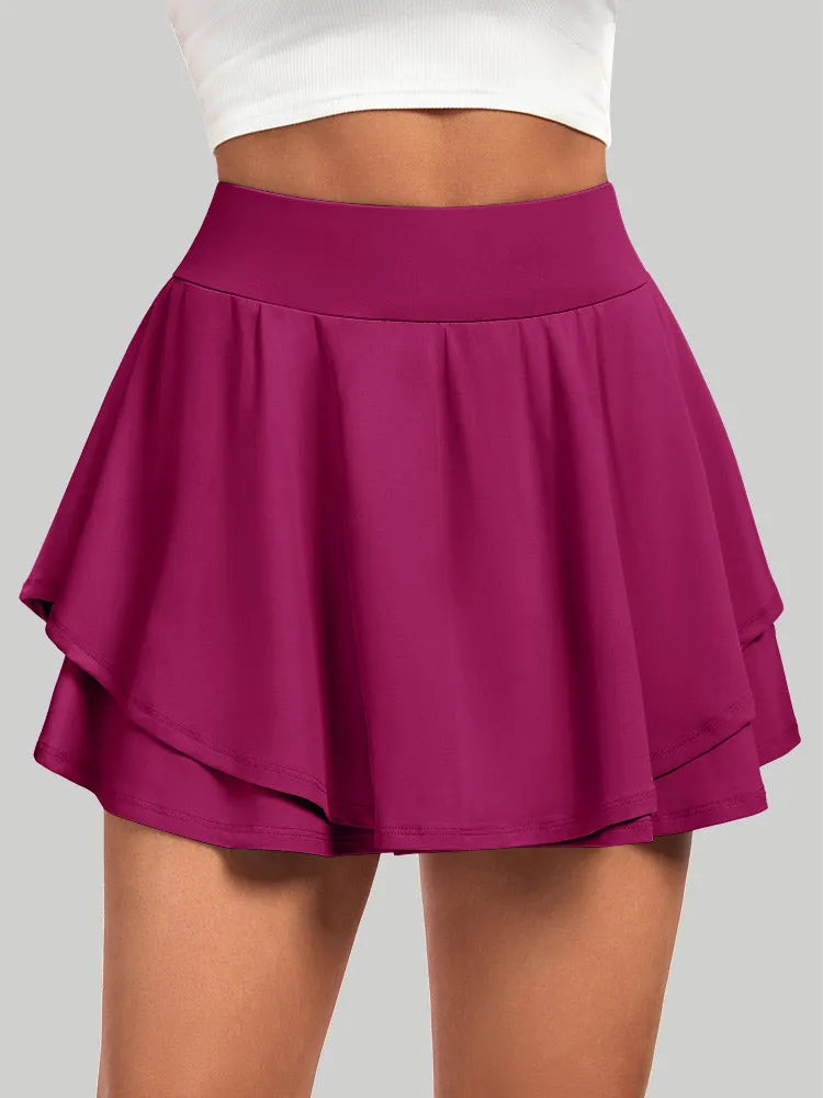 IUGA High Waisted Tennis Skirts With Pockets