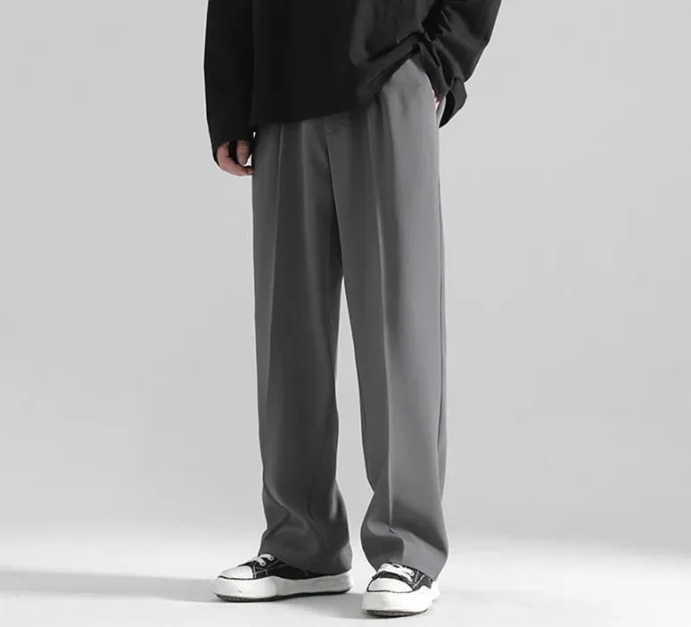 Korean Baggy Loose Fit Pants Men