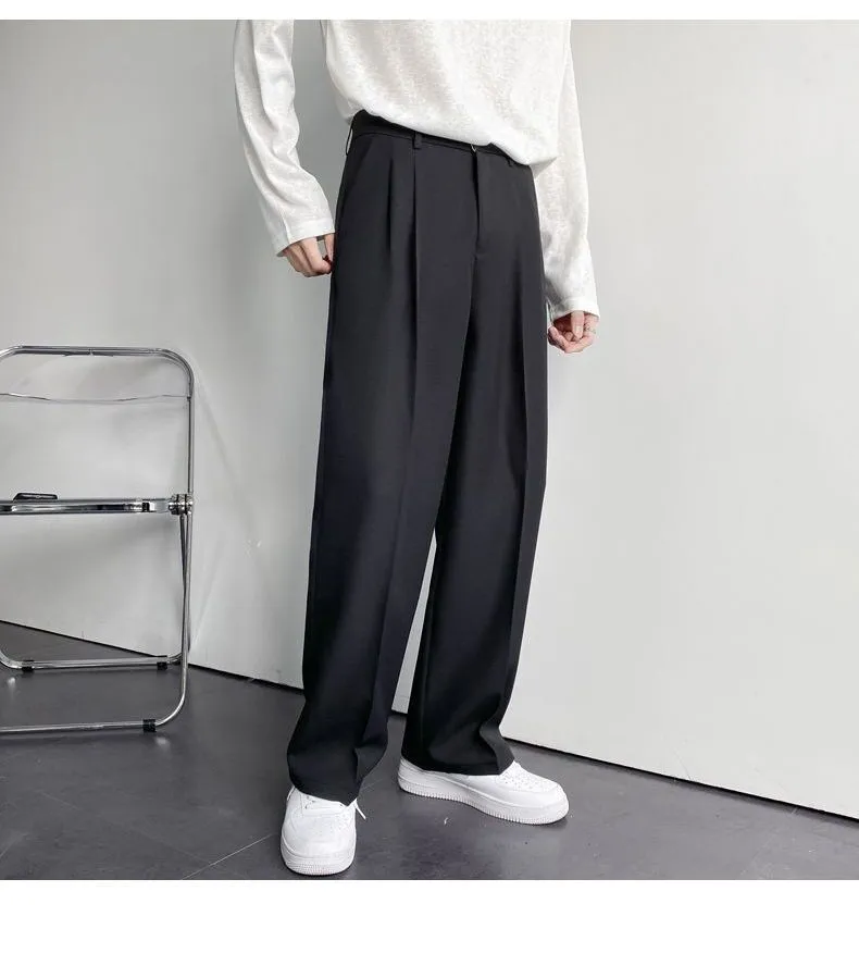 Korean Baggy Loose Fit Pants Men