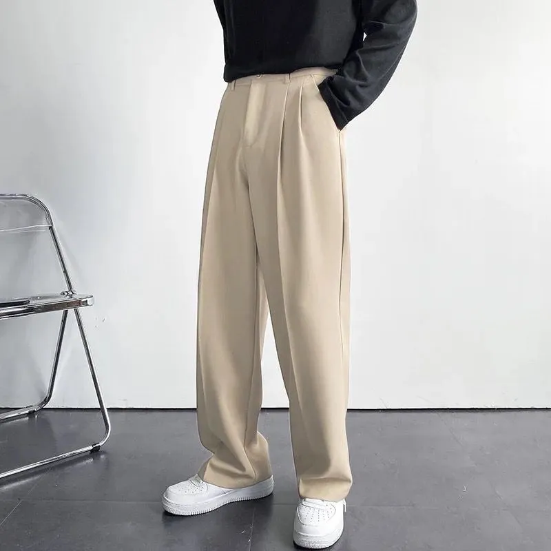 Korean Baggy Loose Fit Pants Men