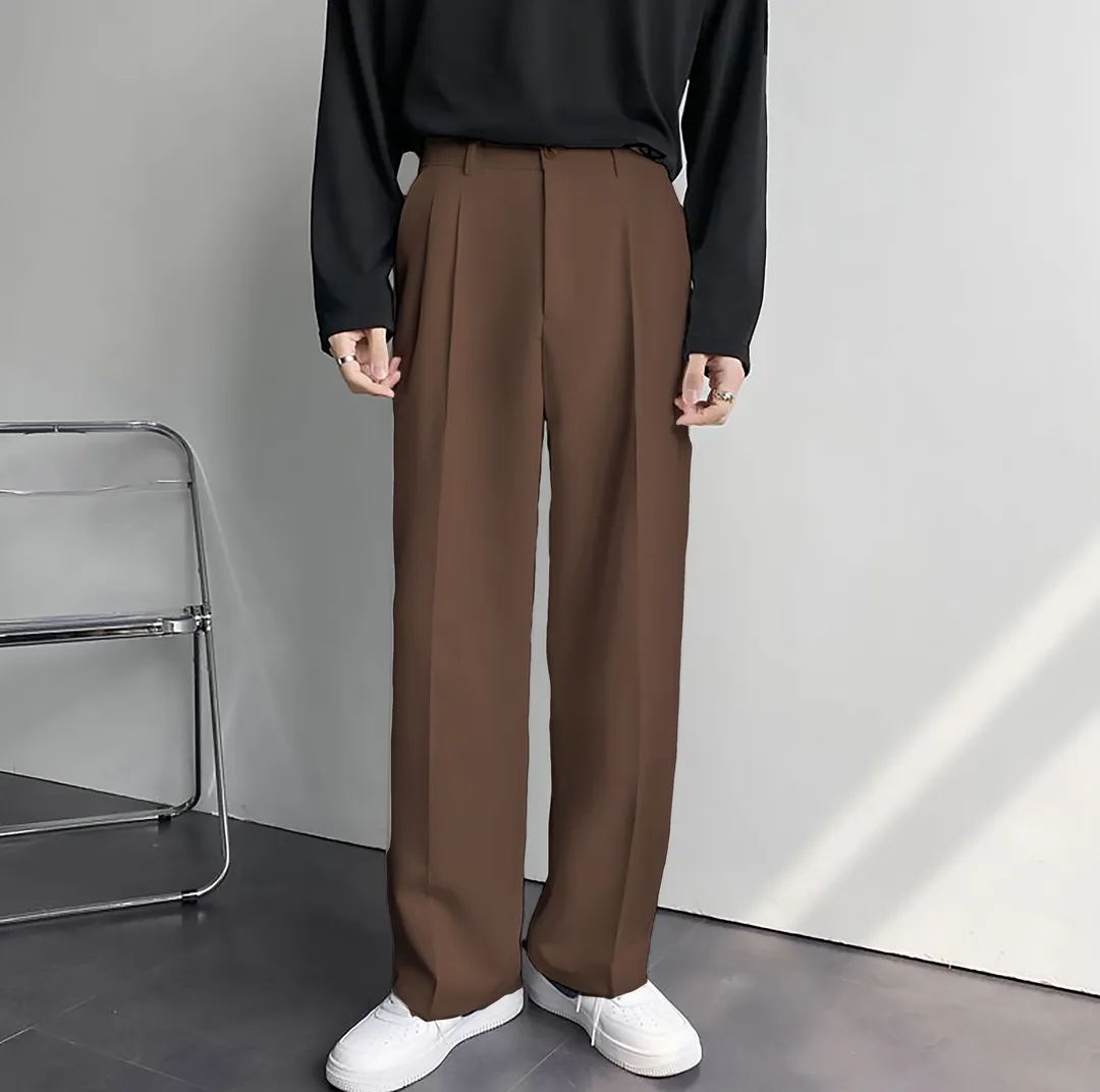 Korean Baggy Loose Fit Pants Men