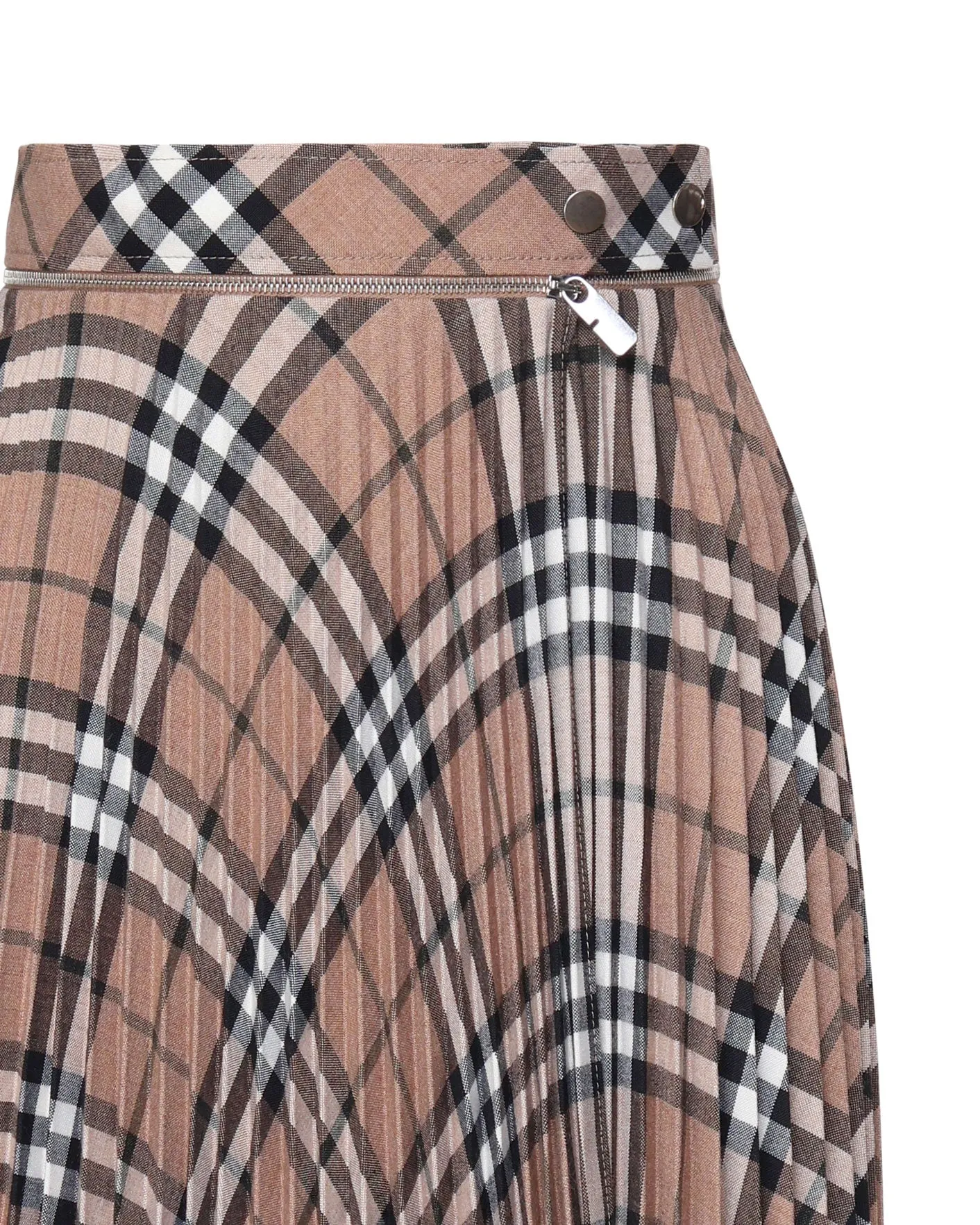 Linden High-Waisted Vintage Check Skirt