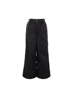 Loose-Fit Twill Trousers