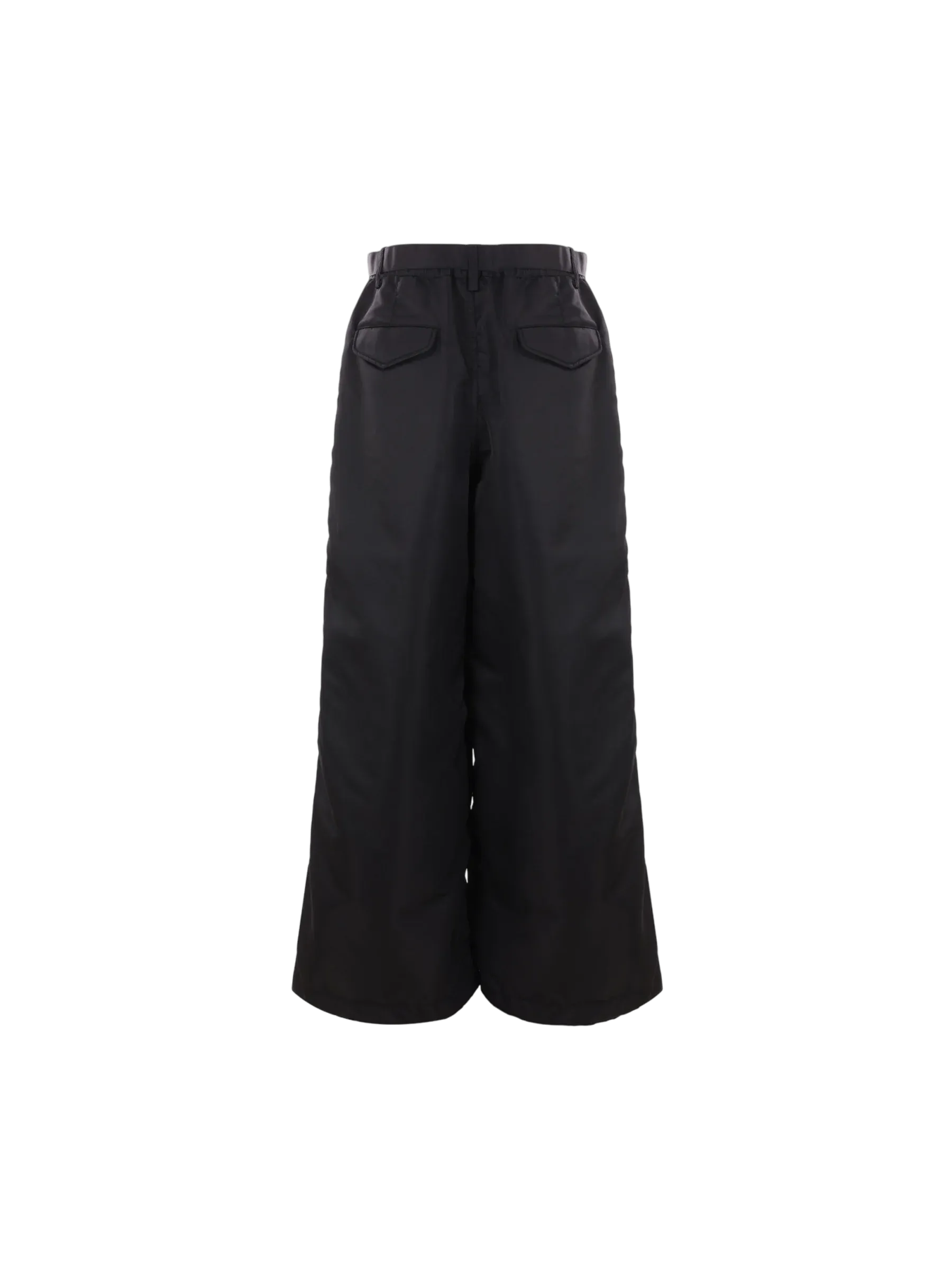 Loose-Fit Twill Trousers