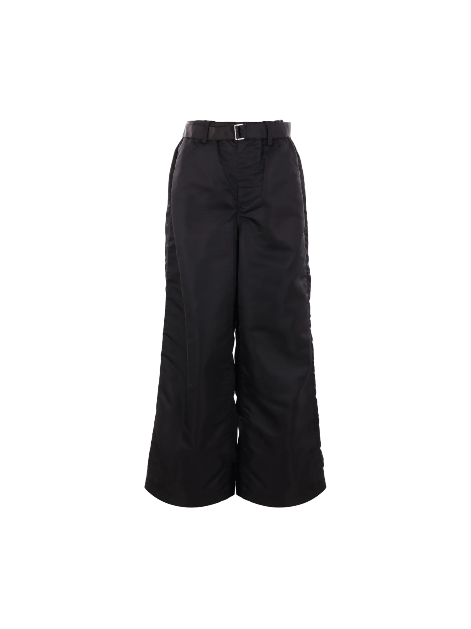 Loose-Fit Twill Trousers