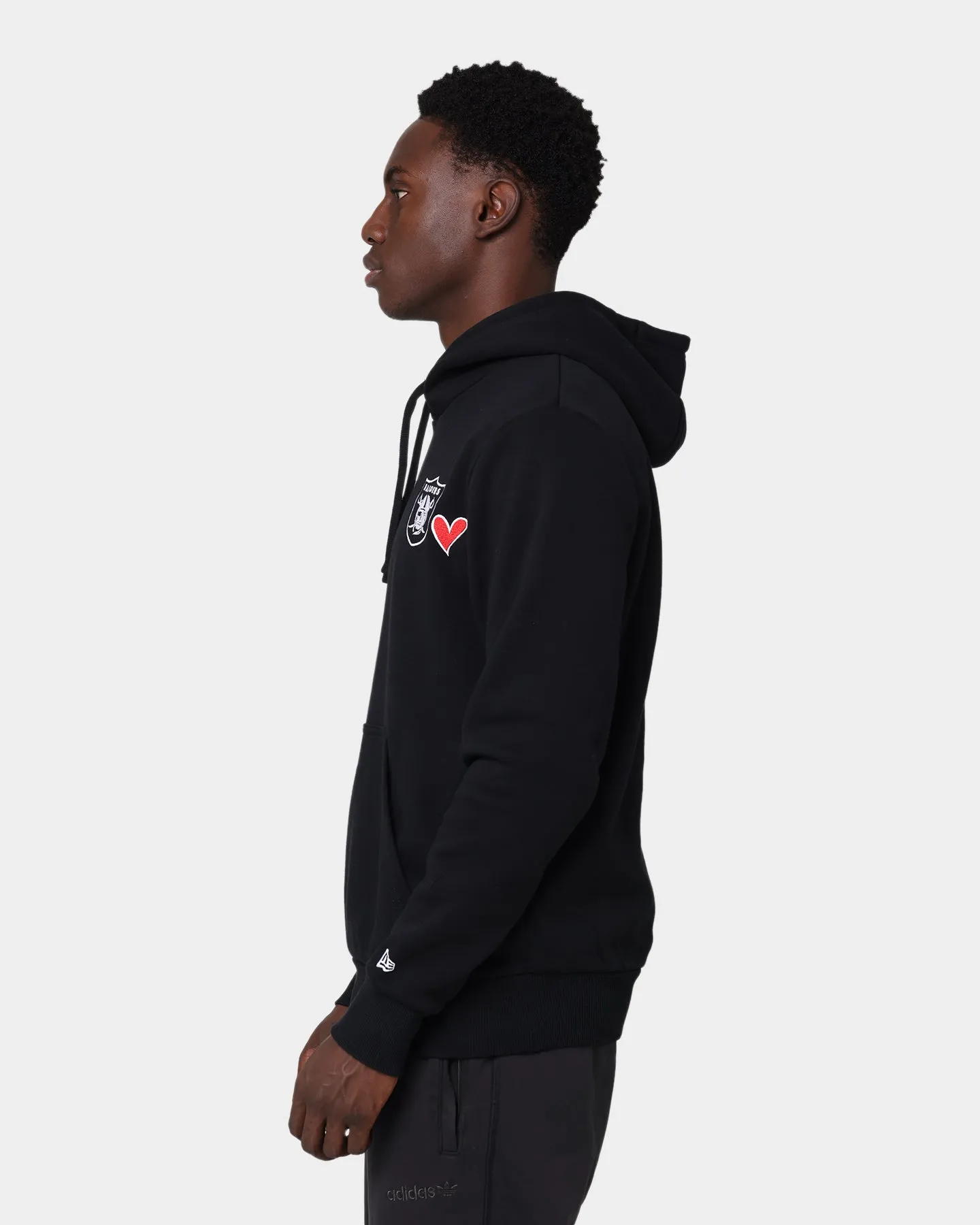 New Era Las Vegas Raiders Heart Hoodie Black