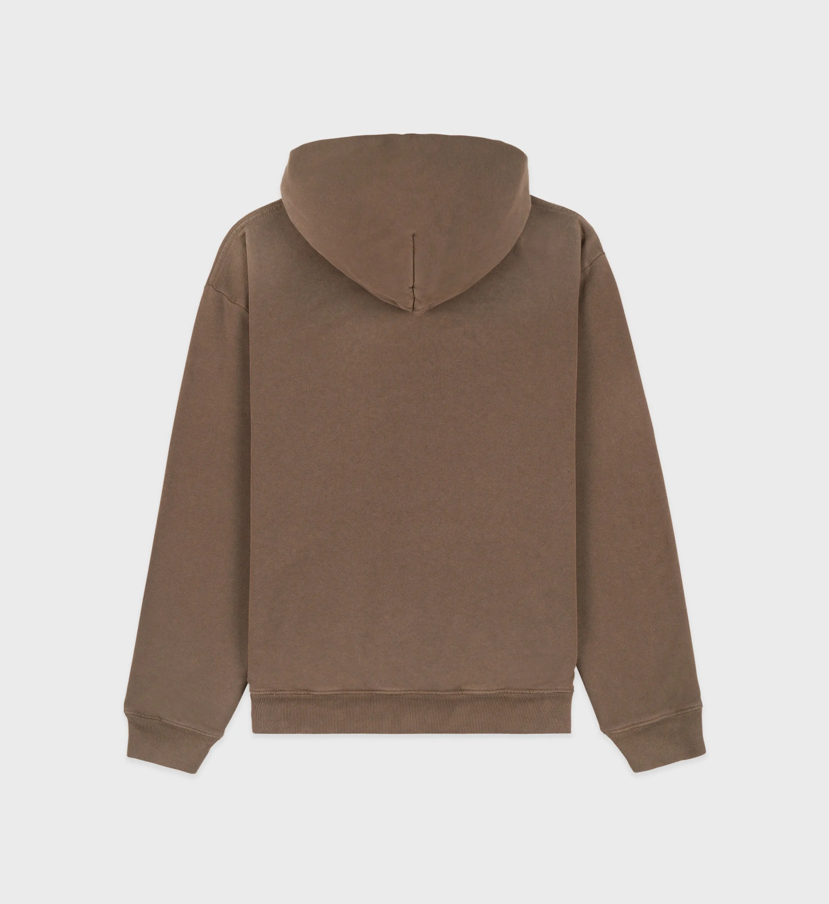 NY Health Club Hoodie - Earl Grey/White