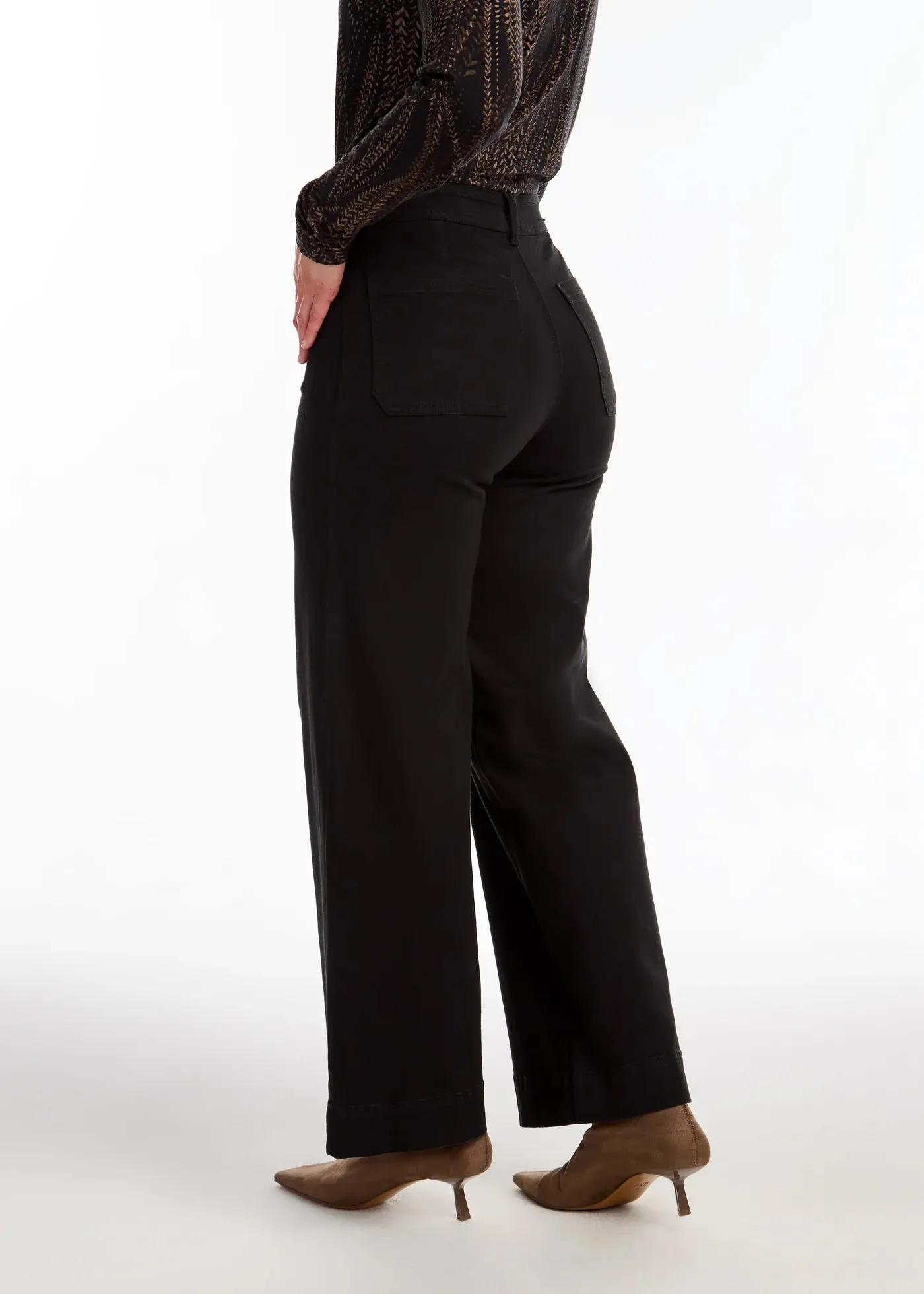 Olivia Wide Leg - Black