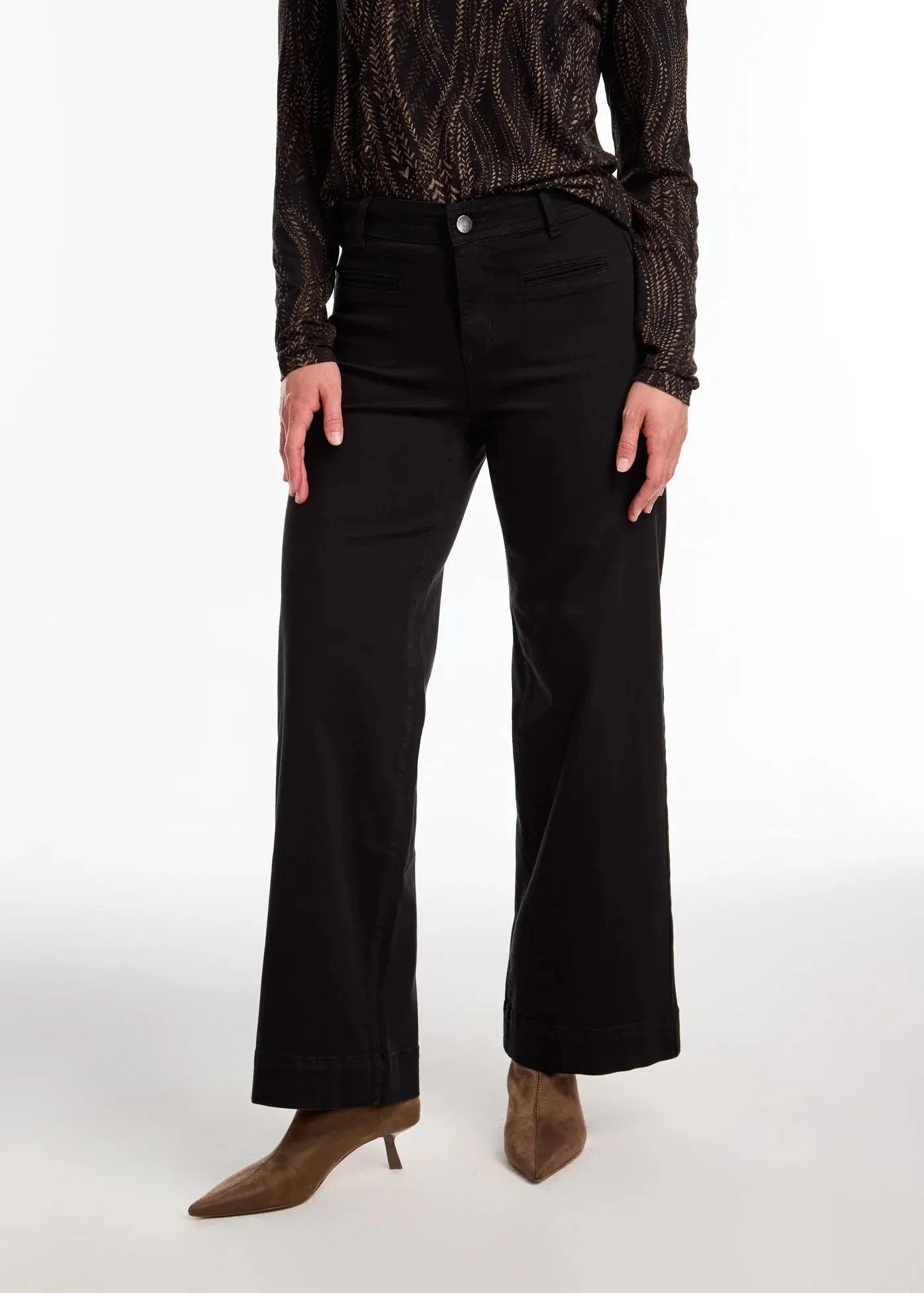 Olivia Wide Leg - Black