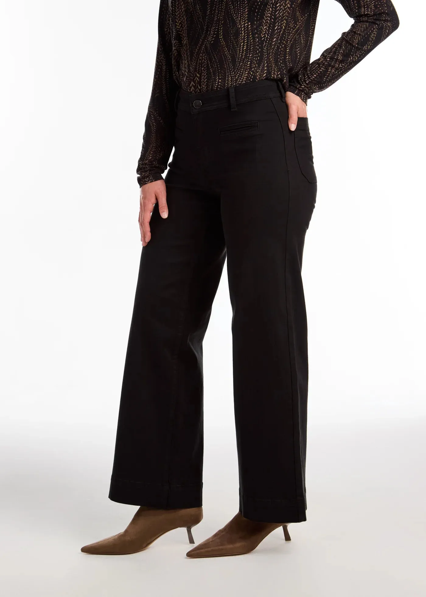 Olivia Wide Leg - Black