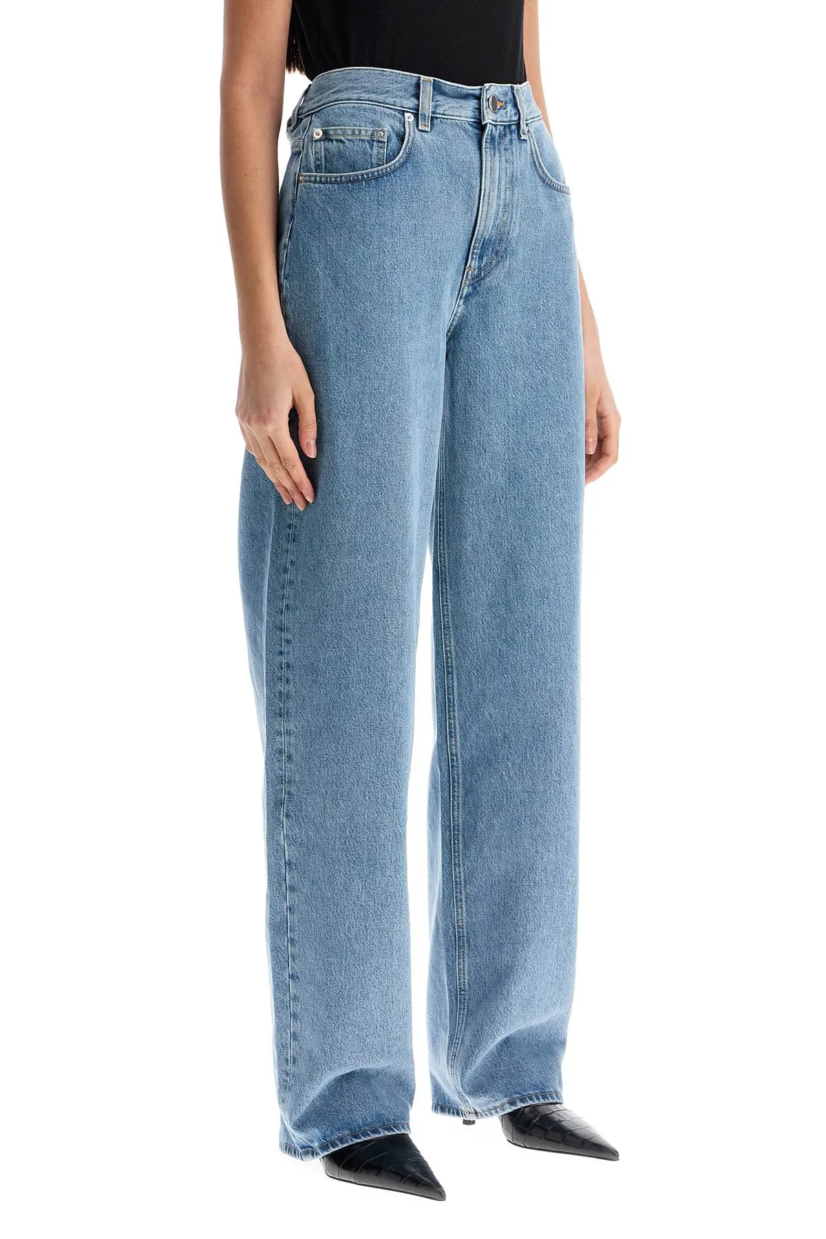 Organic Wide-Leg Jeans