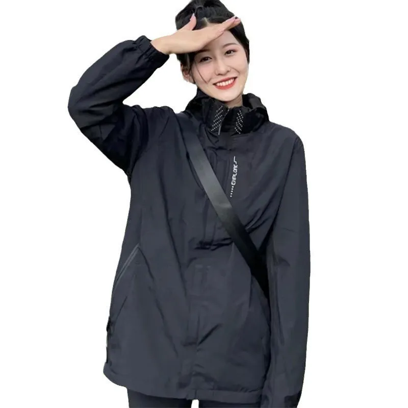 Outdoor Windproof Trendy Brand Mountaineering Clothing Jacket Coat