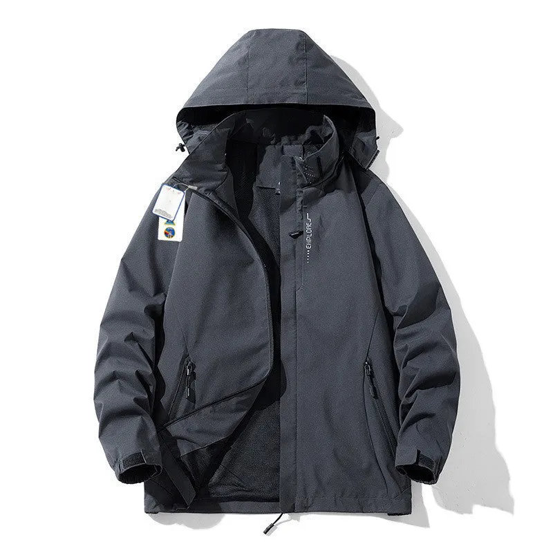 Outdoor Windproof Trendy Brand Mountaineering Clothing Jacket Coat