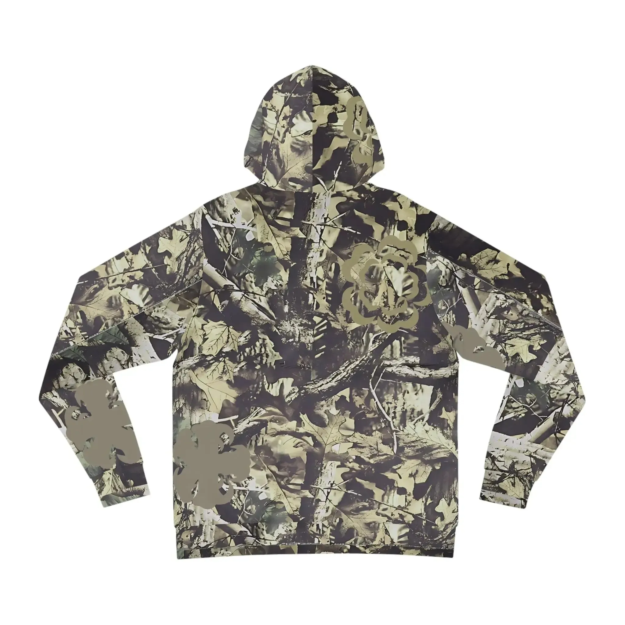 Oversized Y2K Vintage Camouflage Pattern Hoodie