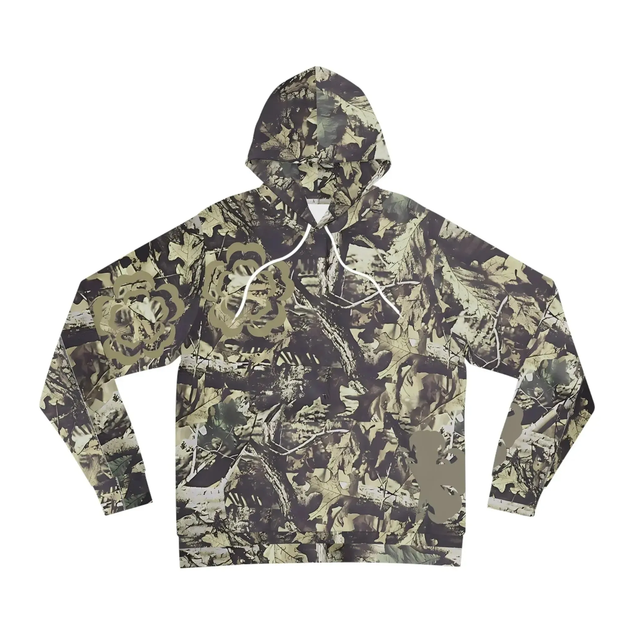 Oversized Y2K Vintage Camouflage Pattern Hoodie