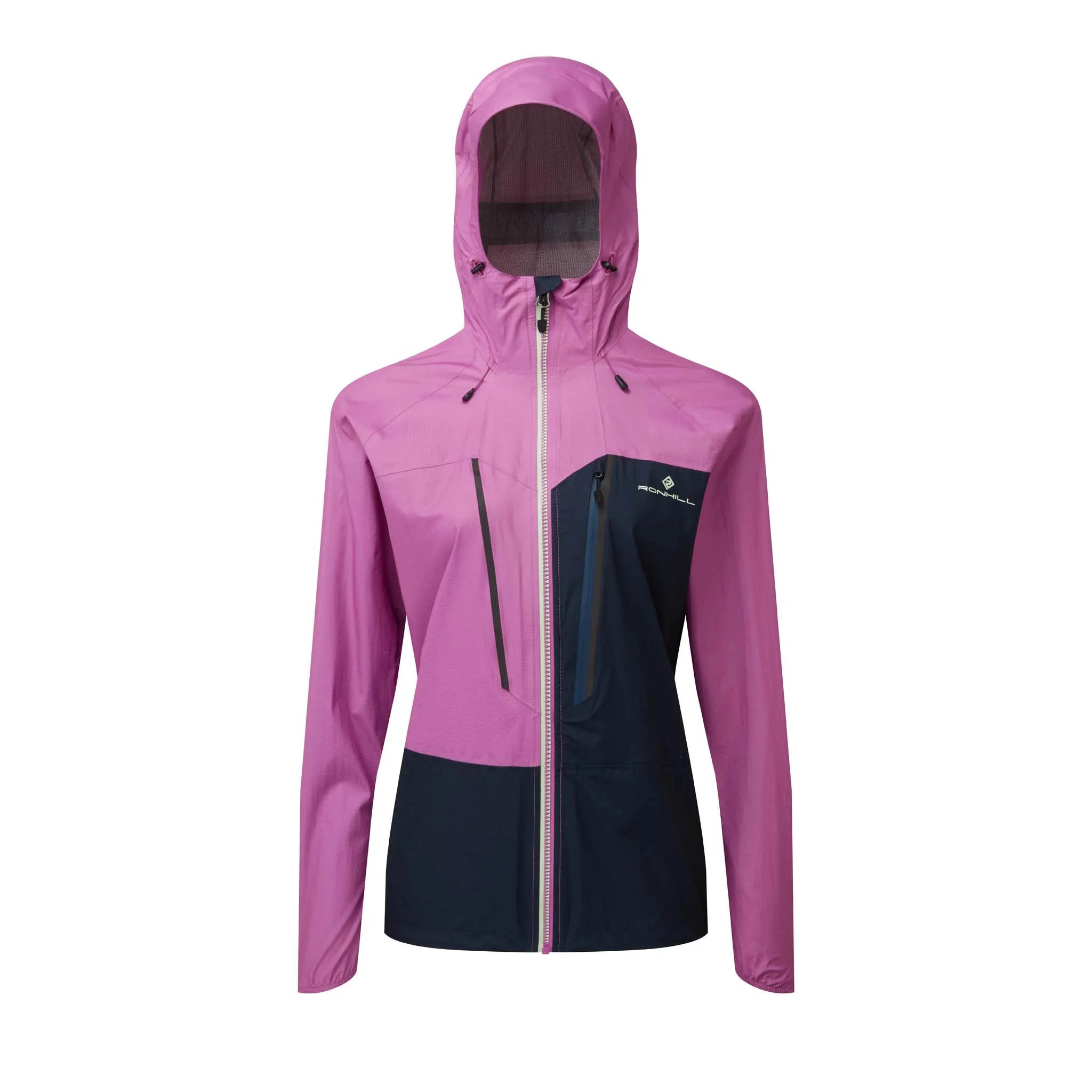 Ronhill | Women's Tech Fortify Jacket - Dark Navy/Fuchsia