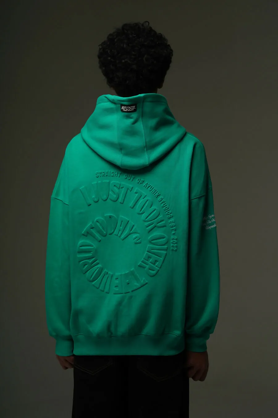 SUPREMACY HOODIE -COBALT GREEN