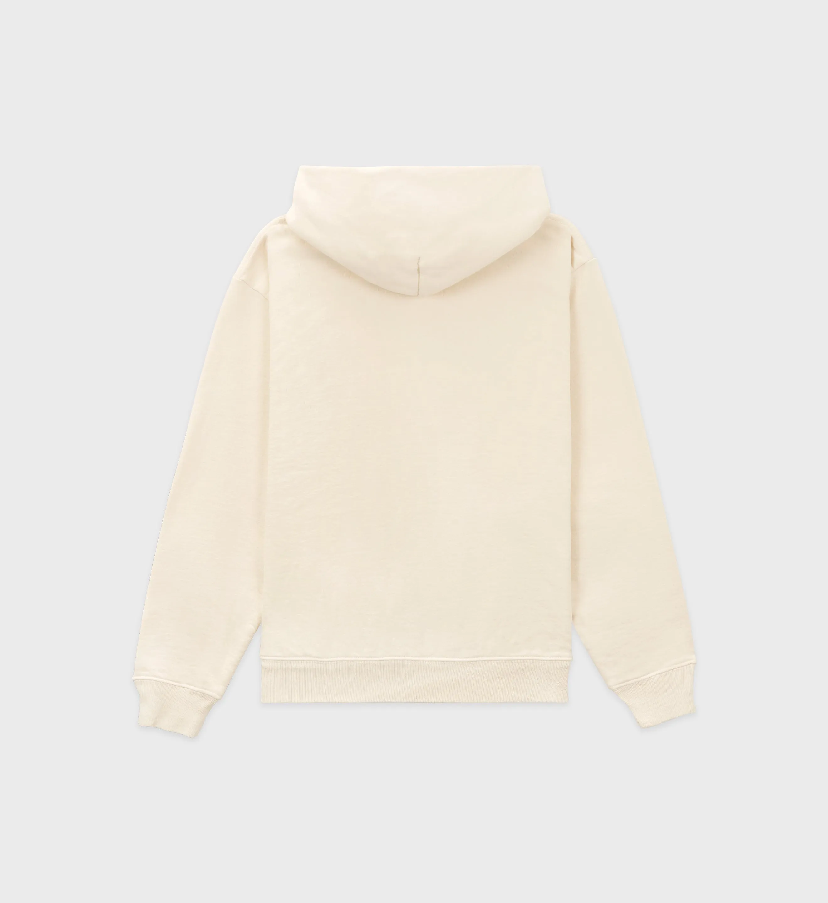 Wellness Club Flocked Hoodie - Cream/Navy