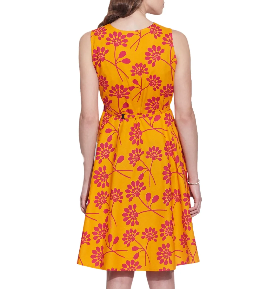 Women Apparels Cotton Printed Dress,Machine Washable,W-CPD46-1617, Size-46 Inch