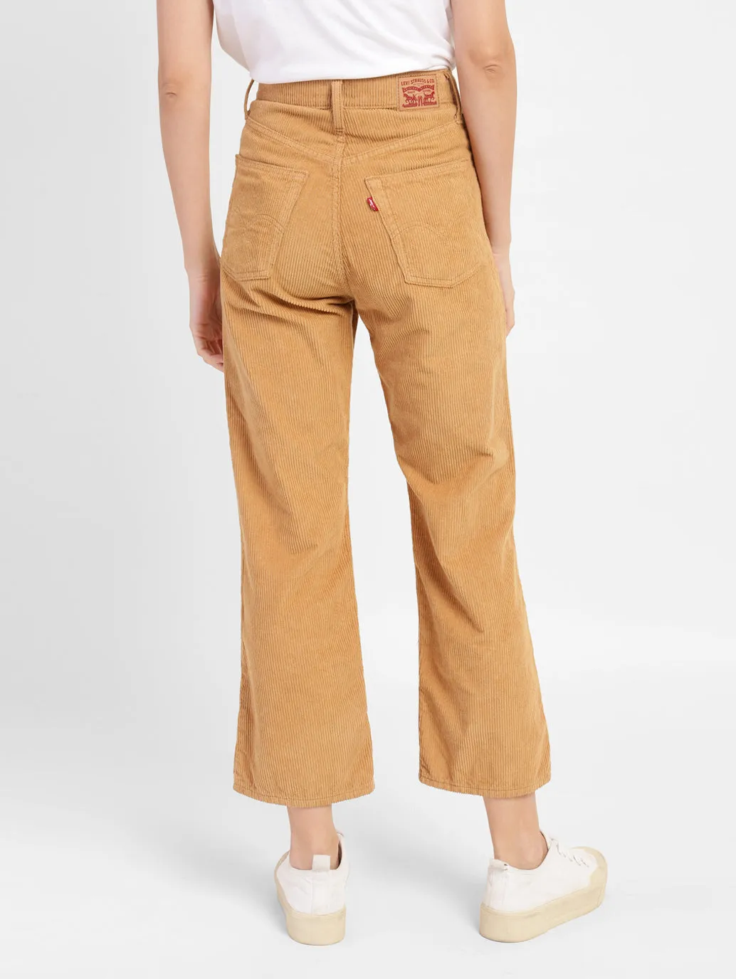 Women's High Rise Loose Fit Trousers