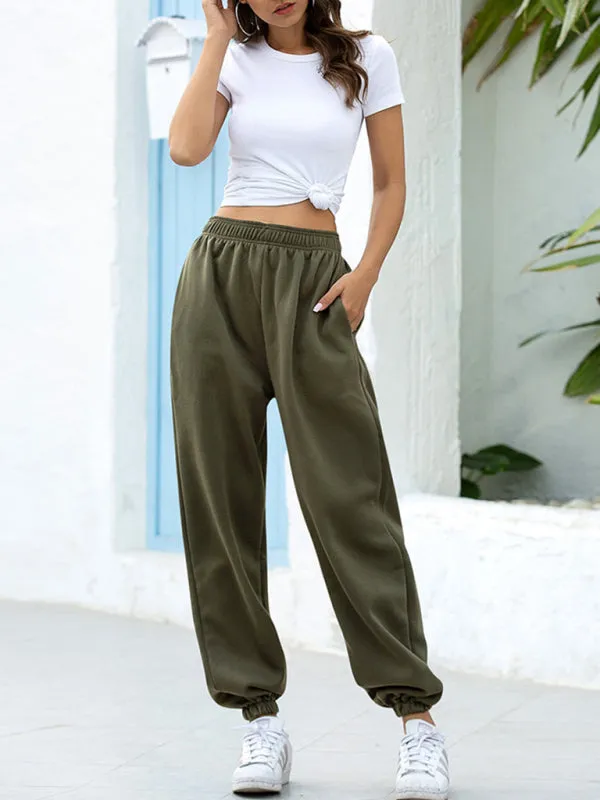 Women's Sports Cuffed Loose Fit Joggers